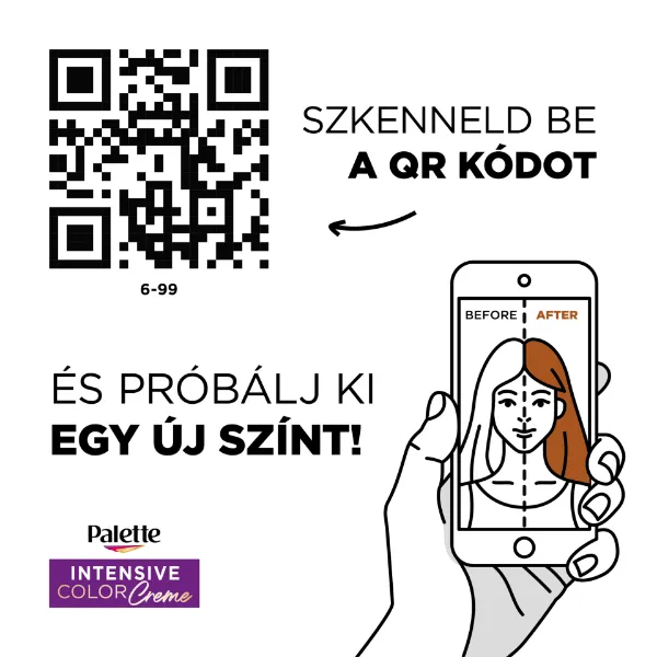 Palette ICC 6-99 V5 Intenzív Ibolya termékhez kapcsolódó kép