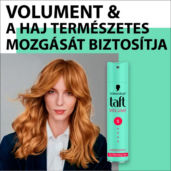 Taft hajlakk Mega Erős & Dús Hatás 250 ml termékhez kapcsolódó kép