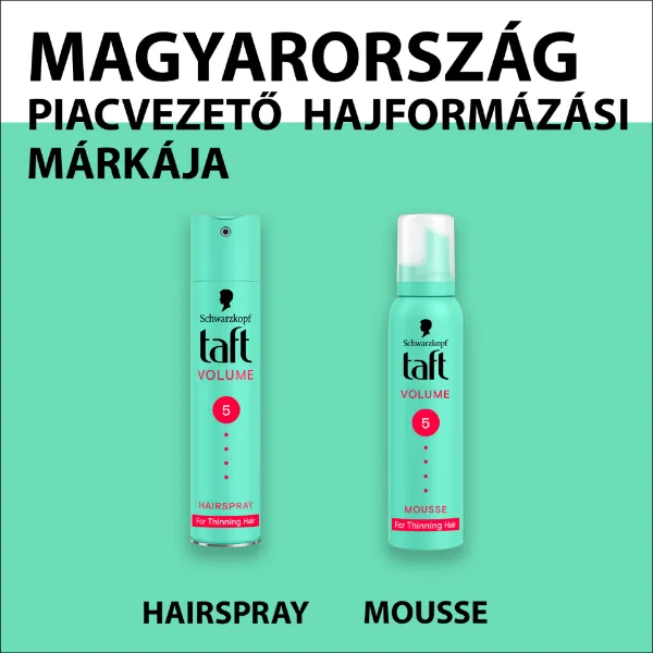 Taft hajlakk Mega Erős & Dús Hatás 250 ml termékhez kapcsolódó kép