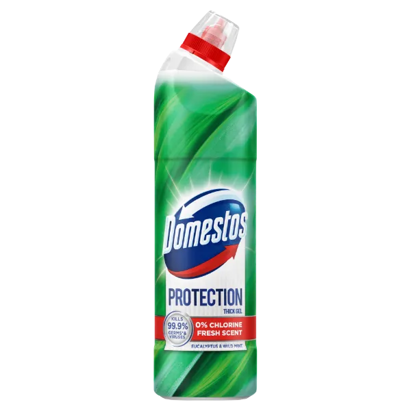 DOMESTOS Protection klórmentes fertőtlenítés Eucalyptus & Wild Mint 700ml termékhez kapcsolódó kép