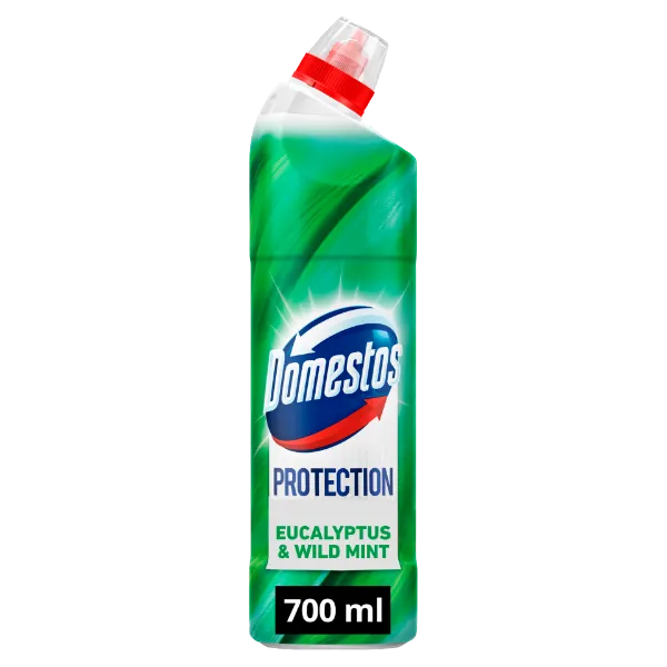 DOMESTOS Protection klórmentes fertőtlenítés Eucalyptus & Wild Mint 700ml termékhez kapcsolódó kép