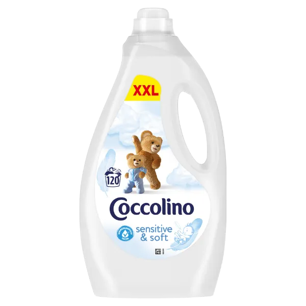 Coccolino öblítőkoncentrátum 120 mosás 3000 ml Sensitive Pure termékhez kapcsolódó kép