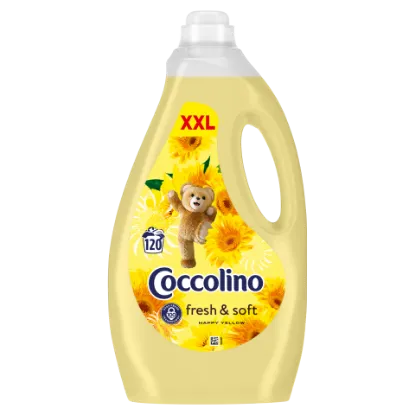 Coccolino öblítőkoncentrátum 120 mosás 3000 ml Happy Yellow termékhez kapcsolódó kép