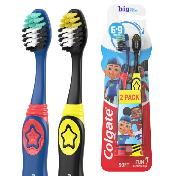 Colgate Big Kids Smile gyerek fogkefe 6-9 éves gyermekeknek 2 db termékhez kapcsolódó kép