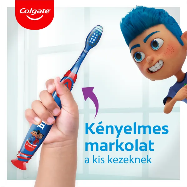 Colgate Big Kids Smile gyerek fogkefe 6-9 éves gyermekeknek 2 db termékhez kapcsolódó kép