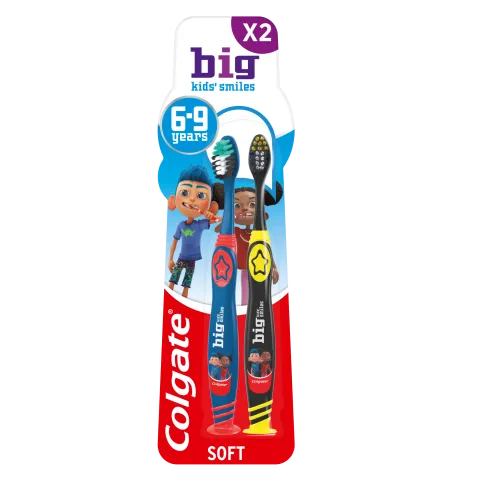 Colgate Big Kids Smile gyerek fogkefe 6-9 éves gyermekeknek 2 db termékhez kapcsolódó kép