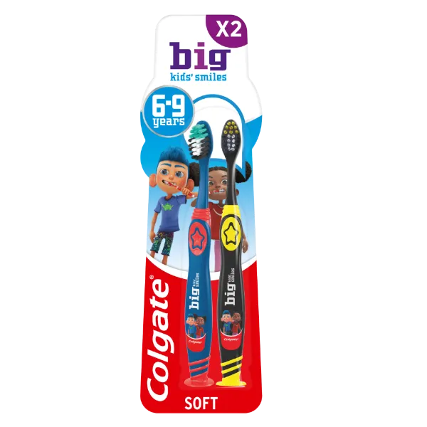 Colgate Big Kids Smile gyerek fogkefe 6-9 éves gyermekeknek 2 db termékhez kapcsolódó kép