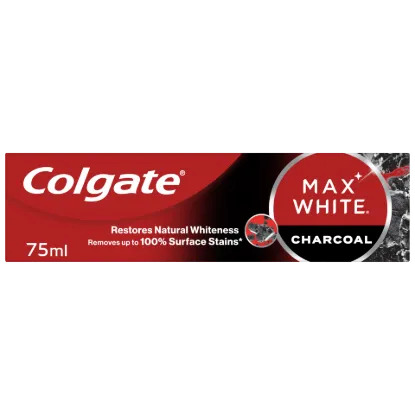 Colgate Max White Charcoal fogfehérítő fogkrém 75 ml termékhez kapcsolódó kép