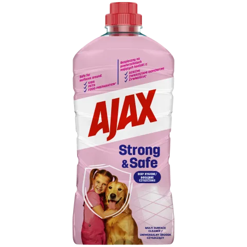 Ajax Strong & Safe többcélú tisztítószer 1000 ml termékhez kapcsolódó kép