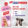 Ajax Strong & Safe többcélú tisztítószer 1000 ml termékhez kapcsolódó kép