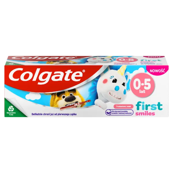 Colgate Kids First Smiles gyerek fogkrém 0-5 éves gyermekeknek 50 ml termékhez kapcsolódó kép