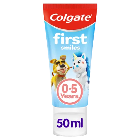 Colgate Kids First Smiles gyerek fogkrém 0-5 éves gyermekeknek 50 ml termékhez kapcsolódó kép