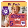 Libero Up&Go egyszerhasználatos bugyipelenka, méret: 5, 12-18 kg, 38 db termékhez kapcsolódó kép