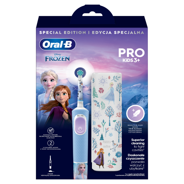 Oral-B Pro Kids Jégvarázs Elektromos Fogkefe Braun Tervezéssel termékhez kapcsolódó kép