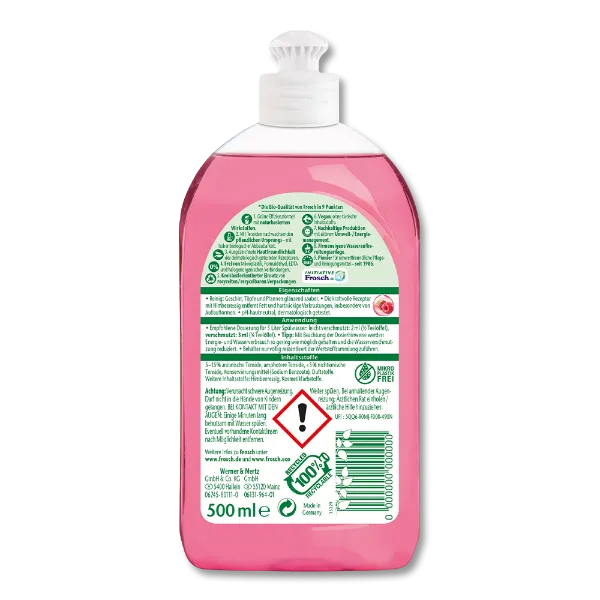 Frosch Mosogatószer 500ml Málna termékhez kapcsolódó kép