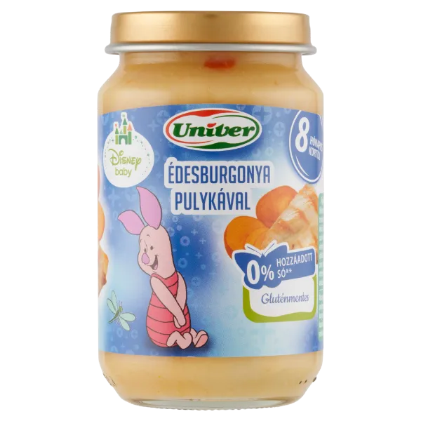 Univer Disney Baby édesburgonya pulykával bébiétel 8 hó+ 163 g termékhez kapcsolódó kép