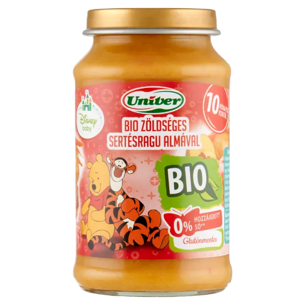 Univer bio zöldséges sertésragu almával bébiétel 10 hónapos kortól 220 g termékhez kapcsolódó kép