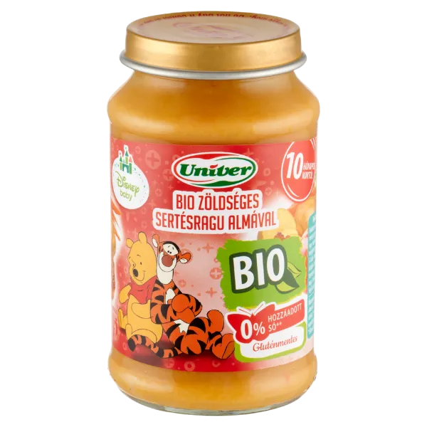 Univer bio zöldséges sertésragu almával bébiétel 10 hónapos kortól 220 g termékhez kapcsolódó kép