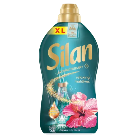 Silan Aromatherapy Relaxing Maldives textilöblítő koncentrátum 62 mosás 1364 ml termékhez kapcsolódó kép