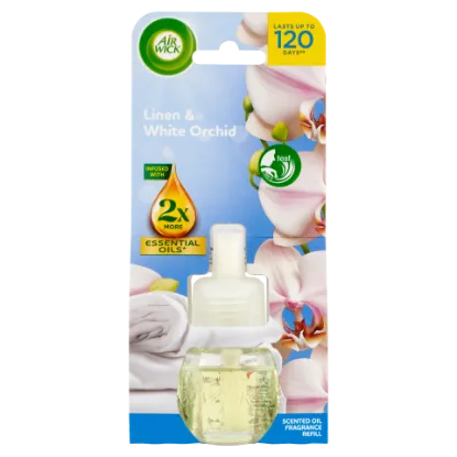 Air Wick elektromos légfrissítő utántöltő, Frissen mosott ruha illat, 19ml termékhez kapcsolódó kép