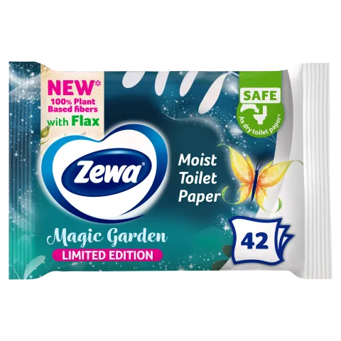 Zewa Magic Garden illatosított nedves toalettpapír 42 db termékhez kapcsolódó kép