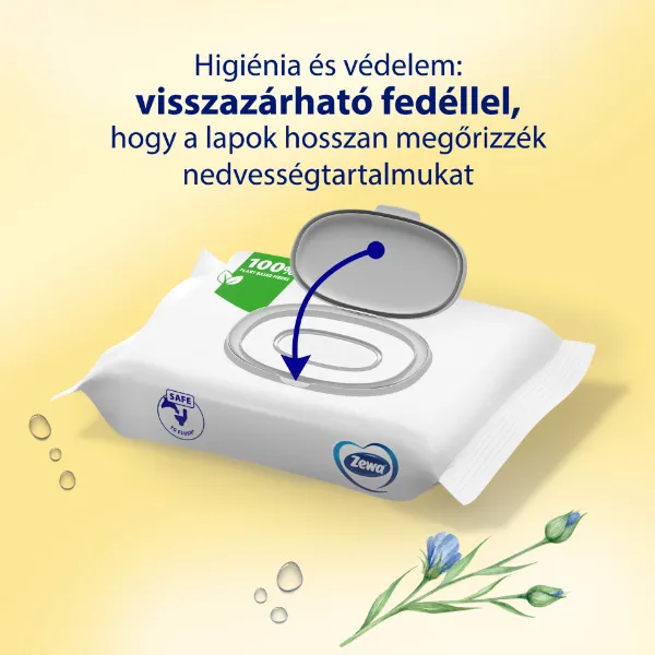 Zewa Almond Milk Bigpack nedves toalettpapír 80 db termékhez kapcsolódó kép