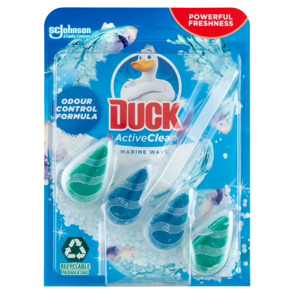 Duck Active Clean WC-öblítő rúd 38,6 g Marine Wave termékhez kapcsolódó kép