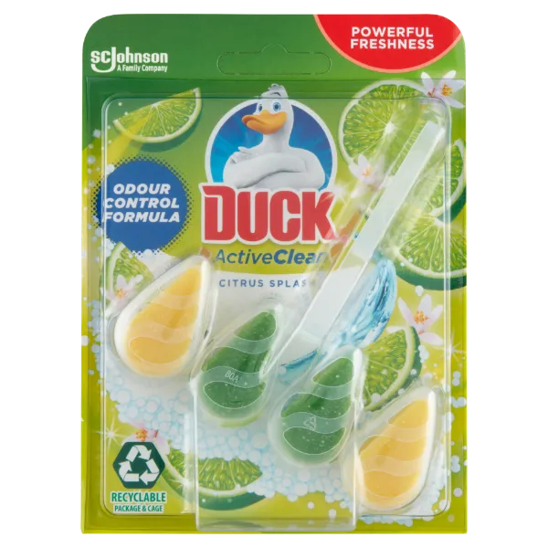 Duck Active Clean WC-öblítő rúd 38,6 g Citrus Splash termékhez kapcsolódó kép