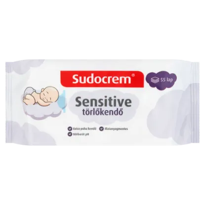 Sudocrem törlőkendő 55 db Sensitive termékhez kapcsolódó kép