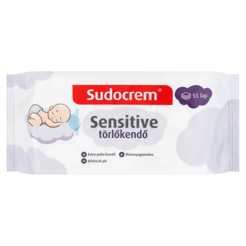 Sudocrem törlőkendő 55 db Sensitive termékhez kapcsolódó kép
