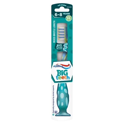 Aquafresh Big Teeth Soft fogkefe 6-8 éves korig termékhez kapcsolódó kép