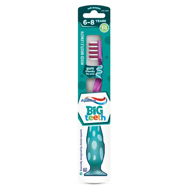 Aquafresh Big Teeth Soft fogkefe 6-8 éves korig termékhez kapcsolódó kép