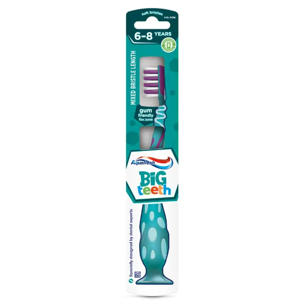 Aquafresh Big Teeth Soft fogkefe 6-8 éves korig termékhez kapcsolódó kép