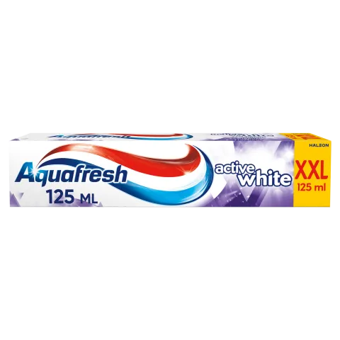 Aquafresh fluoridos fogkrém 125 ml Active White termékhez kapcsolódó kép