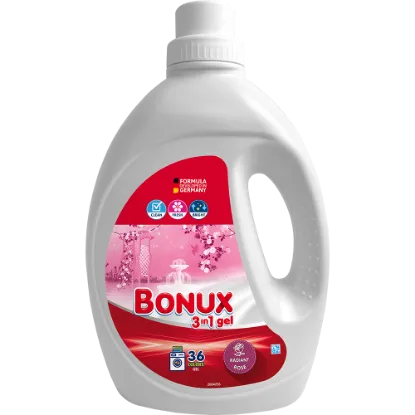 BONUX mosószer 1,8 l Radiant Rose (36 mosás) termékhez kapcsolódó kép