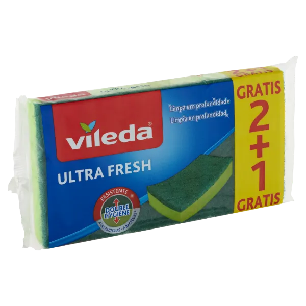 Vileda Ultra Fresh súrolószivacs 2+1 db termékhez kapcsolódó kép