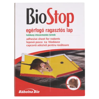 BIOSTOP EGÉRFOGÓ RAGASZTÓS LAP termékhez kapcsolódó kép
