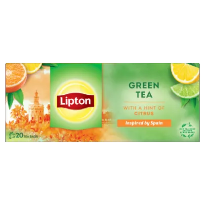 Lipton zöld tea 20 filter 26 g citrus ízesítésű termékhez kapcsolódó kép