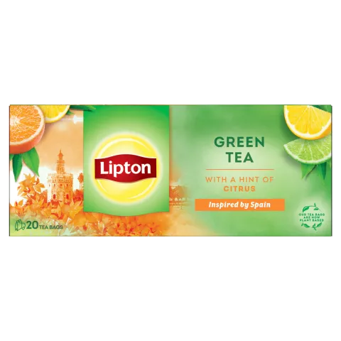 Lipton zöld tea 20 filter 26 g citrus ízesítésű termékhez kapcsolódó kép