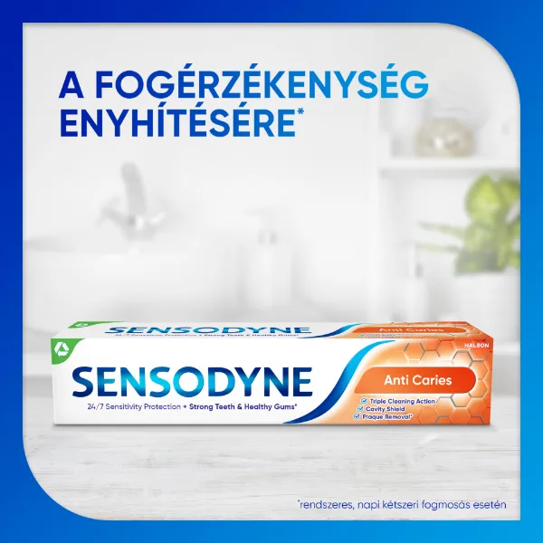 Sensodyne fogkrém 75ml Fluoridos fogszuvasodás elleni termékhez kapcsolódó kép