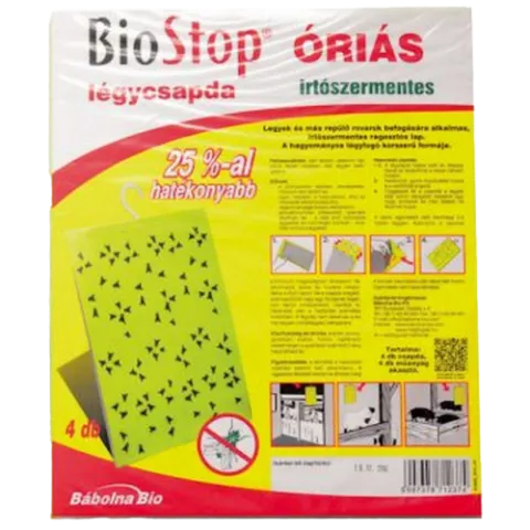 BIOSTOP PLUS RAGASZTÓS LÉGYCSAPDA (ÓRIÁS) termékhez kapcsolódó kép