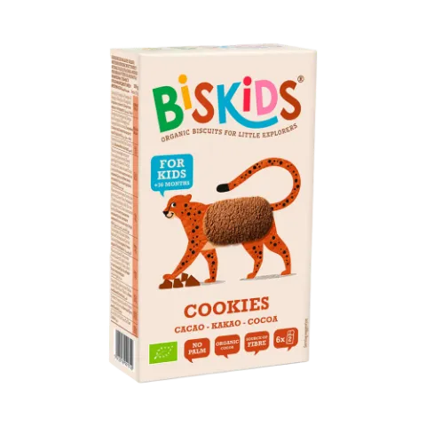 Biskids Cookies biokeksz 120g - csokiskeksz gyerekeknek 36 hónapos kortól termékhez kapcsolódó kép