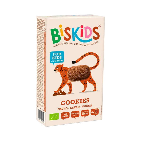 Biskids Cookies biokeksz 120g - csokiskeksz gyerekeknek 36 hónapos kortól termékhez kapcsolódó kép