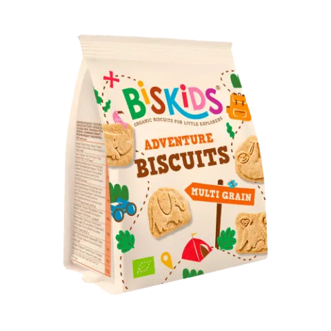 Biskids Adventure biokeksz 100g - Multi grain sok gabonás termékhez kapcsolódó kép