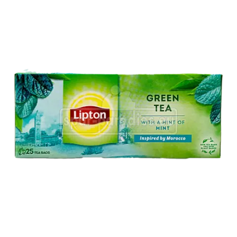 Lipton zöld tea 25 filter 32,5 g Menta termékhez kapcsolódó kép