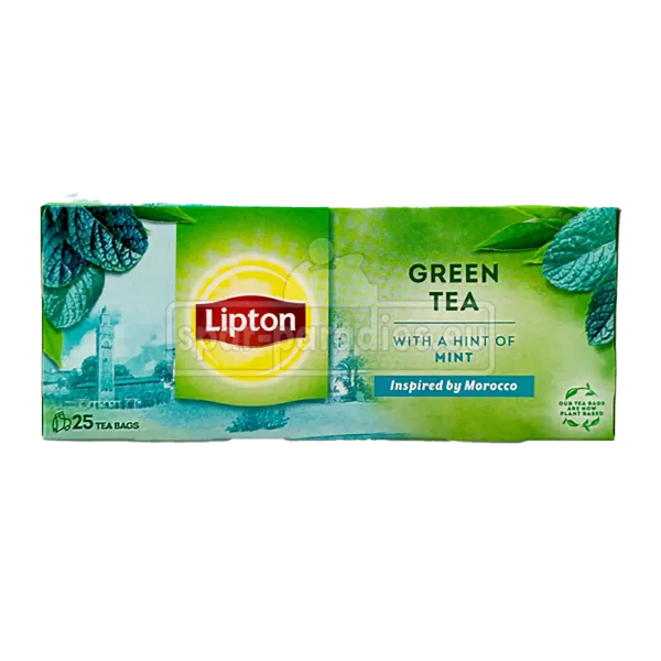 Lipton zöld tea 25 filter 32,5 g Menta termékhez kapcsolódó kép