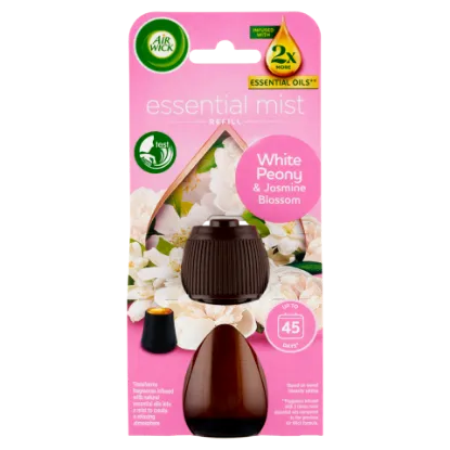 Air Wick Aroma Diffúzor utántöltő, Fehér bazsarózsa és jázminvirág illat, 20ml termékhez kapcsolódó kép