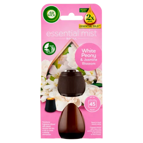 Air Wick Aroma Diffúzor utántöltő, Fehér bazsarózsa és jázminvirág illat, 20ml termékhez kapcsolódó kép