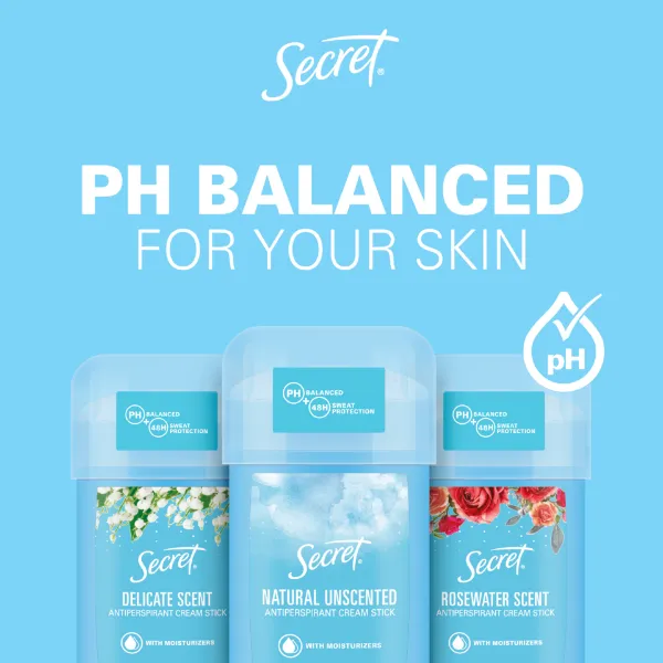 Secret Natural Illatmentes Női Izzadásgátló Krémstift, 40 ml termékhez kapcsolódó kép