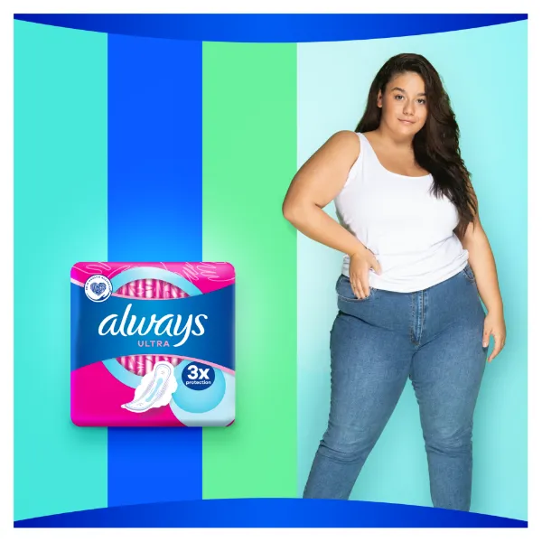 Always Ultra Super (2-es méret) Szárnyas Egészségügyi Betét, 32 Db termékhez kapcsolódó kép